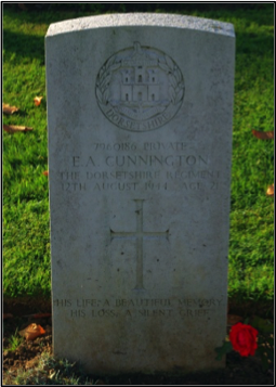 Edward Cunnington grave