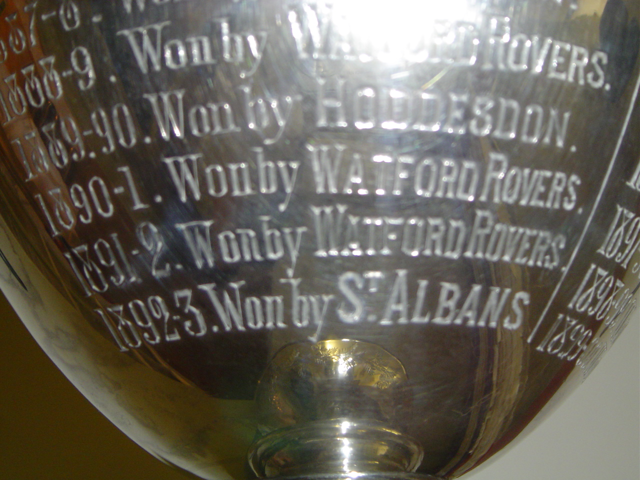 1893 Herts Senior Cup Winners St Albans