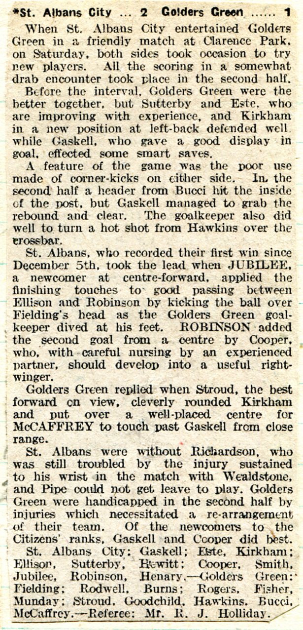 20a SAC 2 1 Golders Green  13 Feb 1941