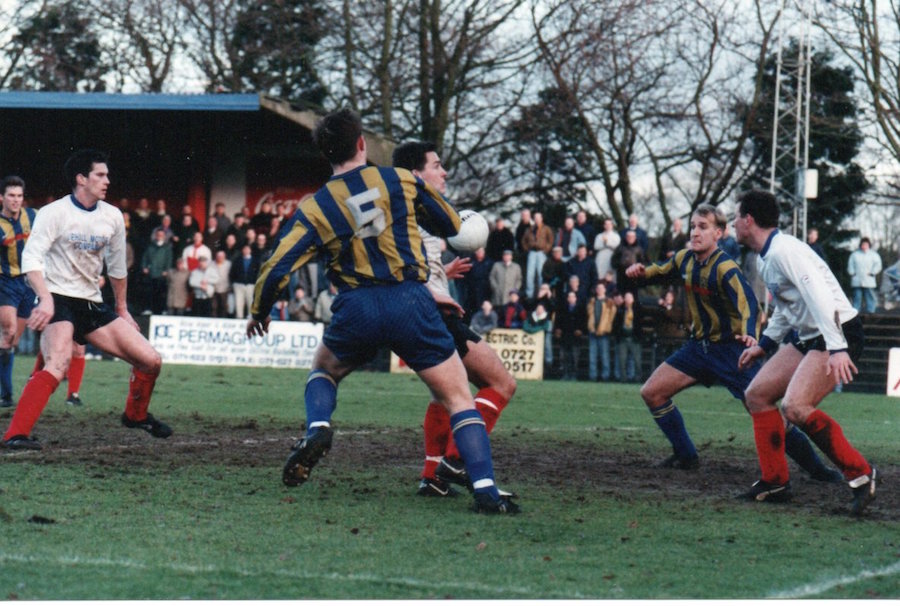 1992 93 St Albans City v WsM