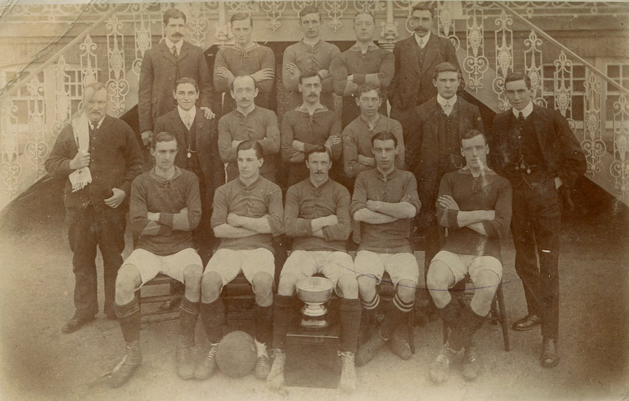 19 1909 10 Herts Charity Cup Winners Michael Bing