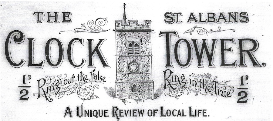Clock Tower Header 5th May 1897 CT