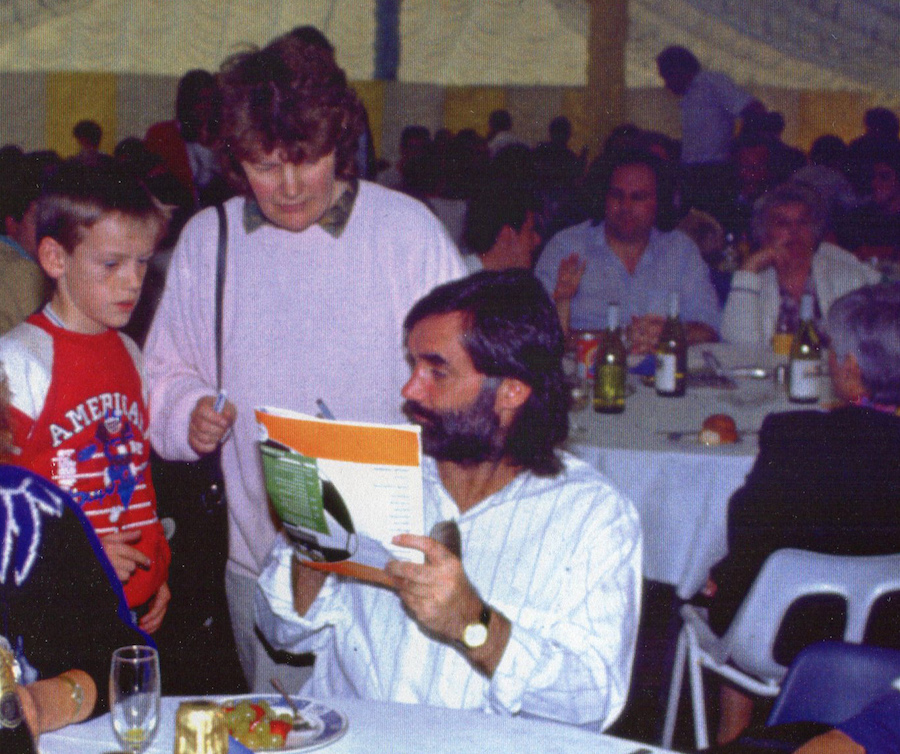 George Best in marquee