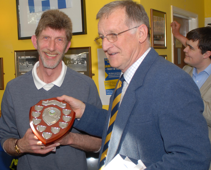 Ian Rogers Clubman of the Year David Willacy copy