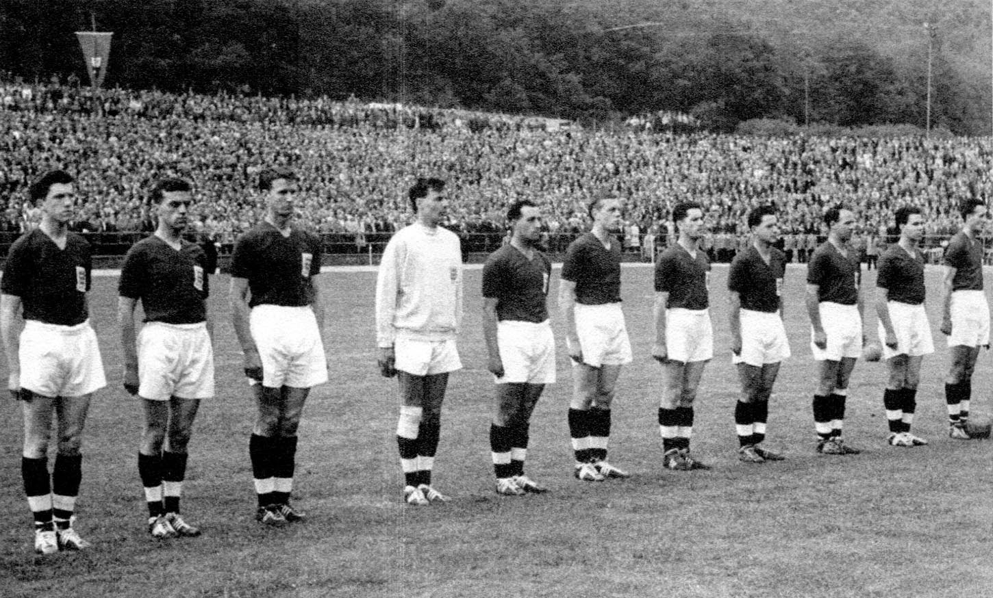 Maurice Walby Germany v England 27 05 1959