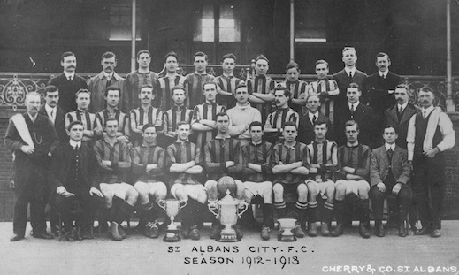 1912 13 st albans city fc cricket pavilionb&wsmall