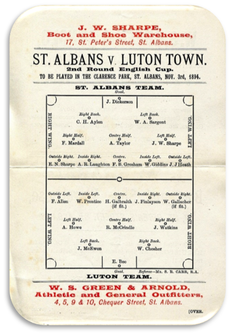 st albans city v luton town 1894