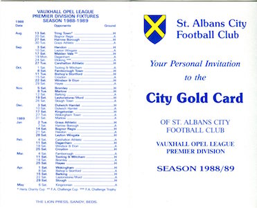 1988 89 City Gold Card 1 small